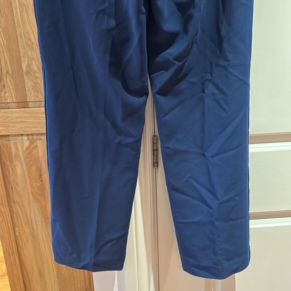 ST JOHN blue trousers dress pants made in USA 6 - Picture 7 of 9